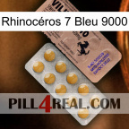 Rhinocéros 7 Bleu 9000 41
